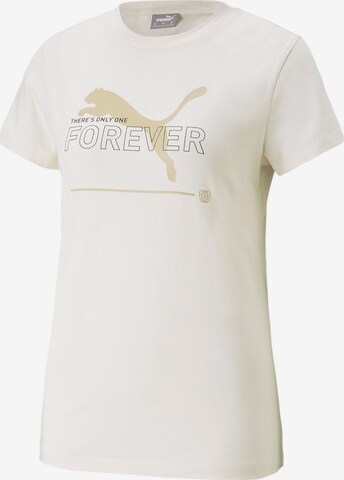 balta PUMA Sportiniai marškinėliai: priekis