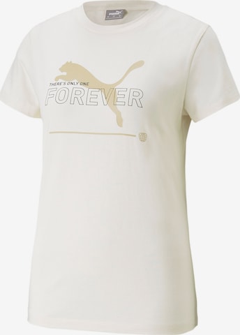 PUMA Performance Shirt in White: front