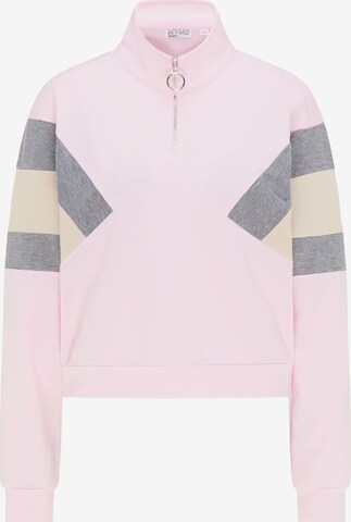 myMo ATHLSR Sports sweatshirt in Pink: front