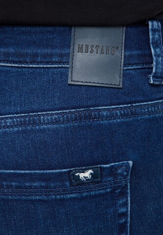 MUSTANG Slimfit Jeans 'Shelby' in Blau
