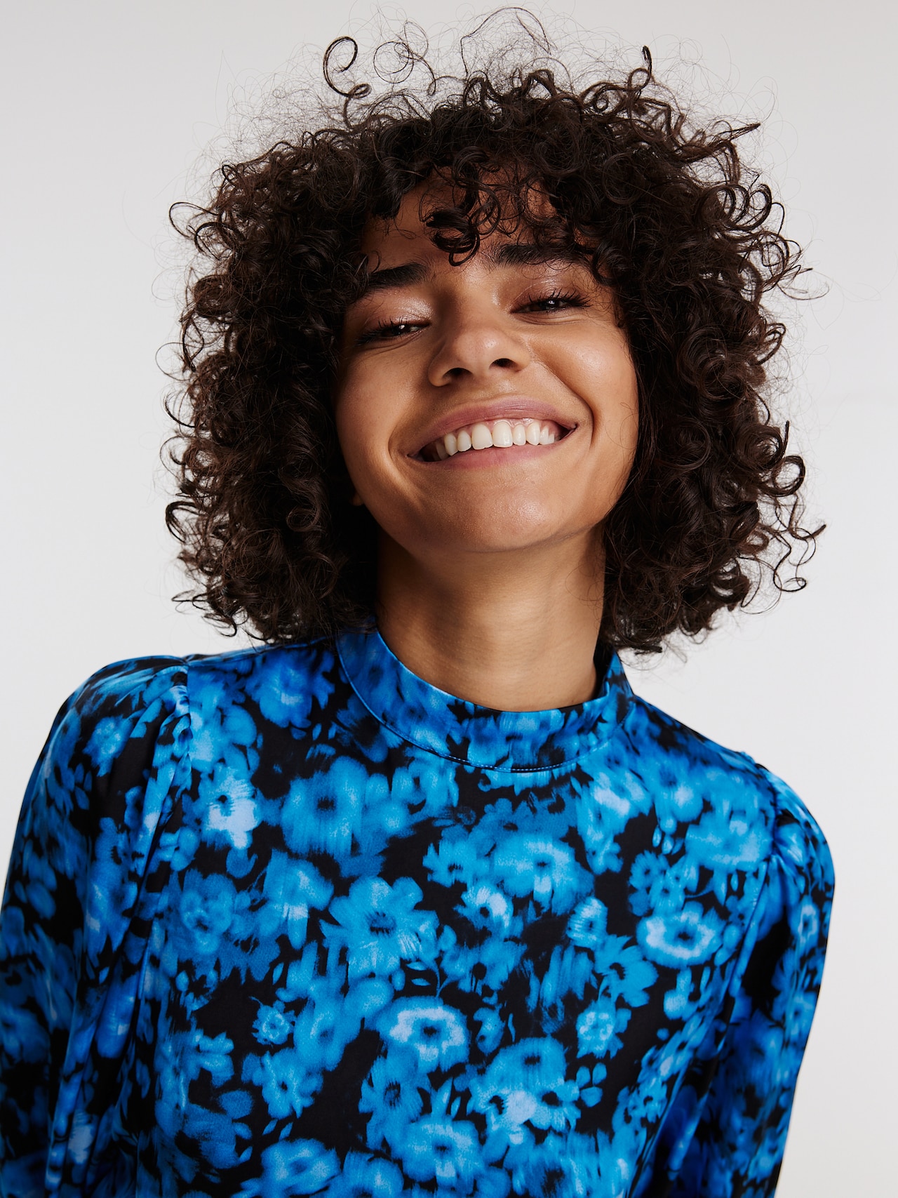 EDITED Jurk 'Kalypso' Blauw