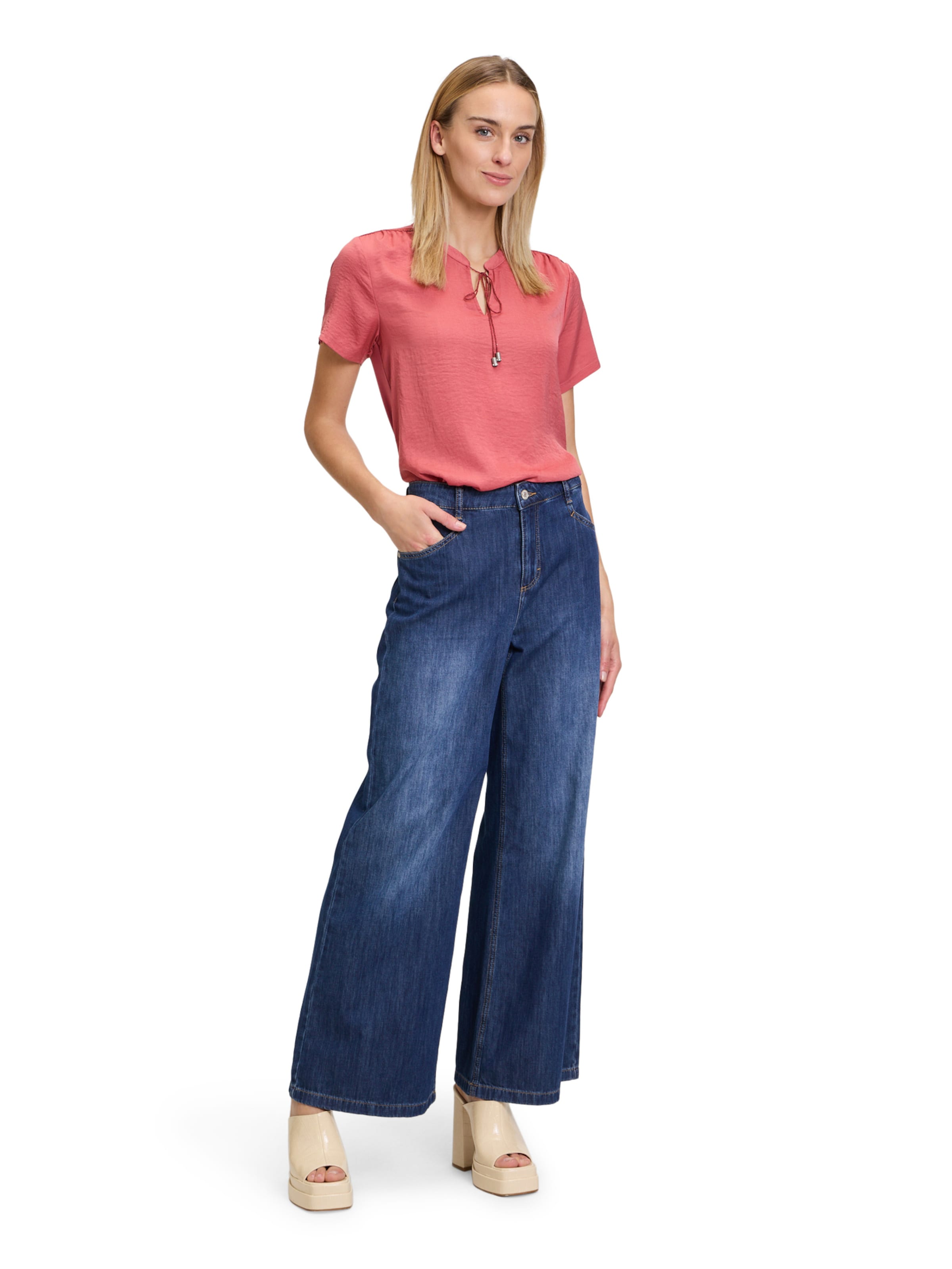 Camicia da donna di Cartoon in rosa