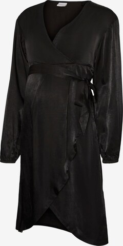 Robe 'Mirabel' MAMALICIOUS en noir : devant