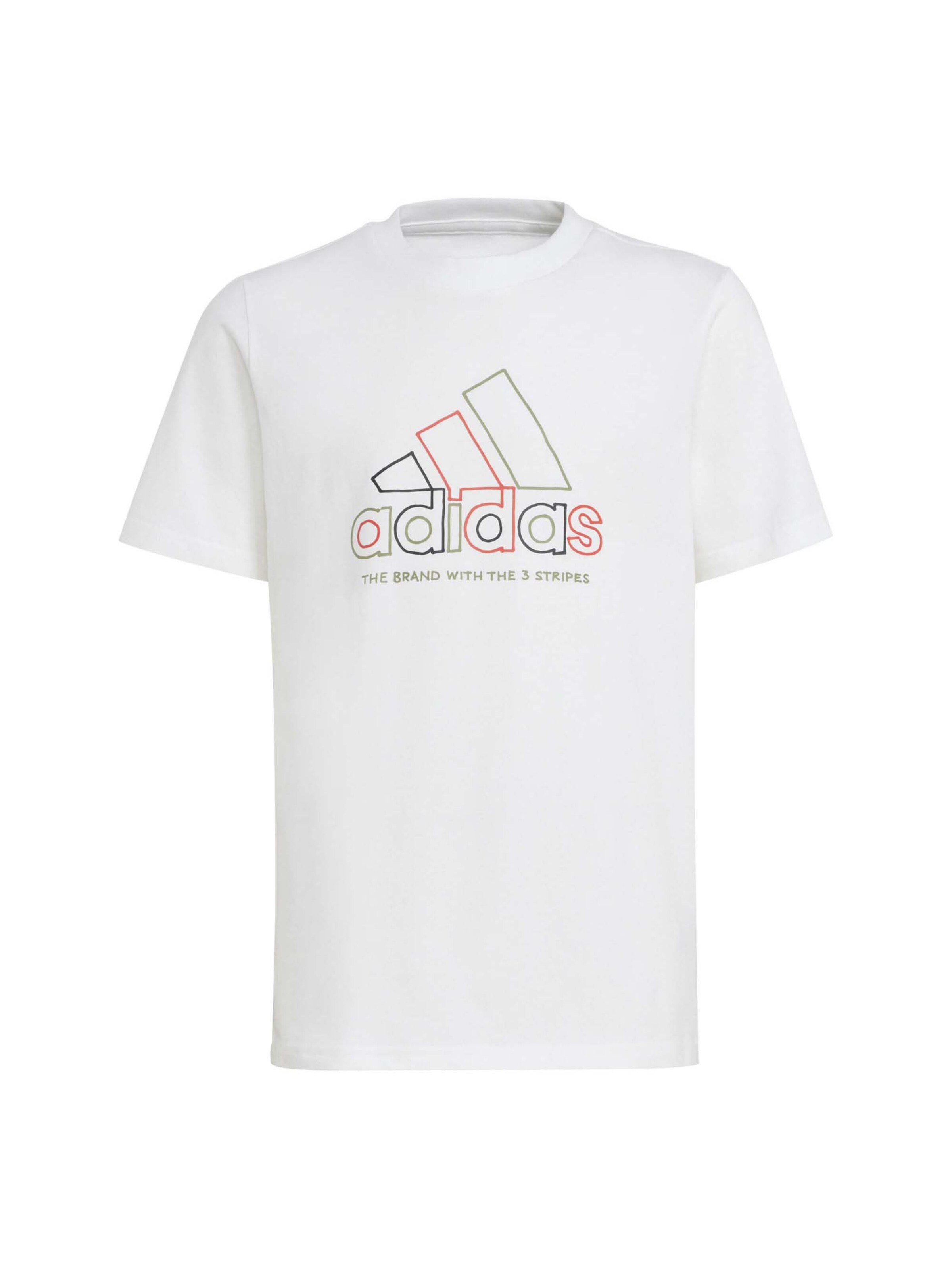 T-Shirt fonctionnel ADIDAS SPORTSWEAR en blanc : devant