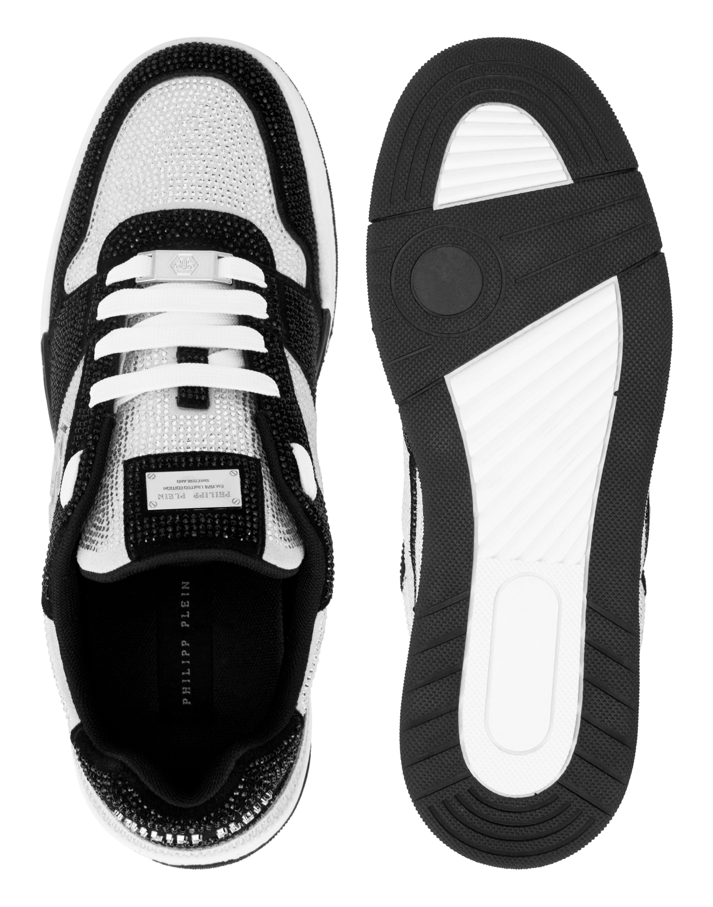 Baskets basses Philipp Plein en noir