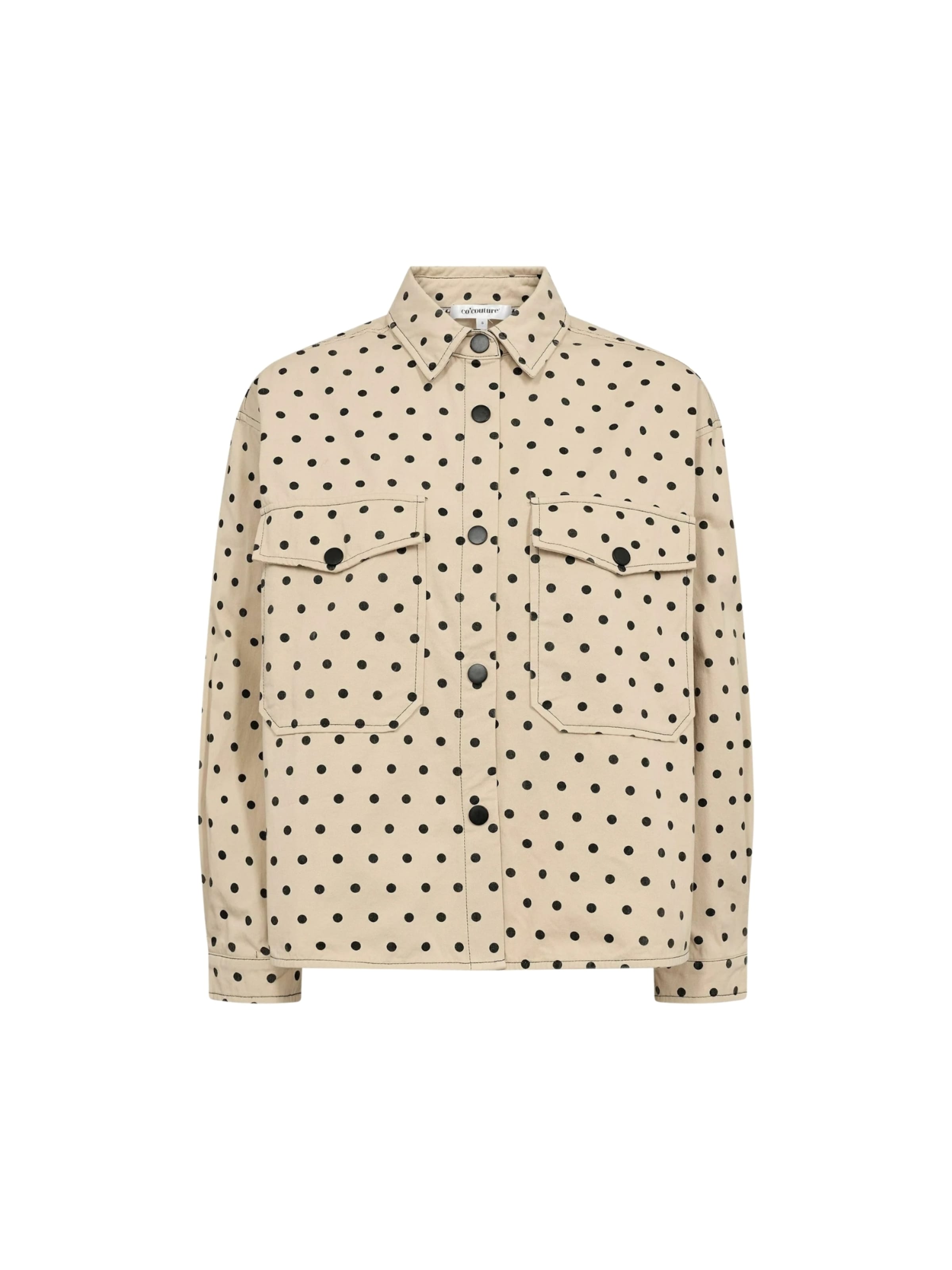 Maglietta ' DeddiCC ' di co'couture in beige: frontale