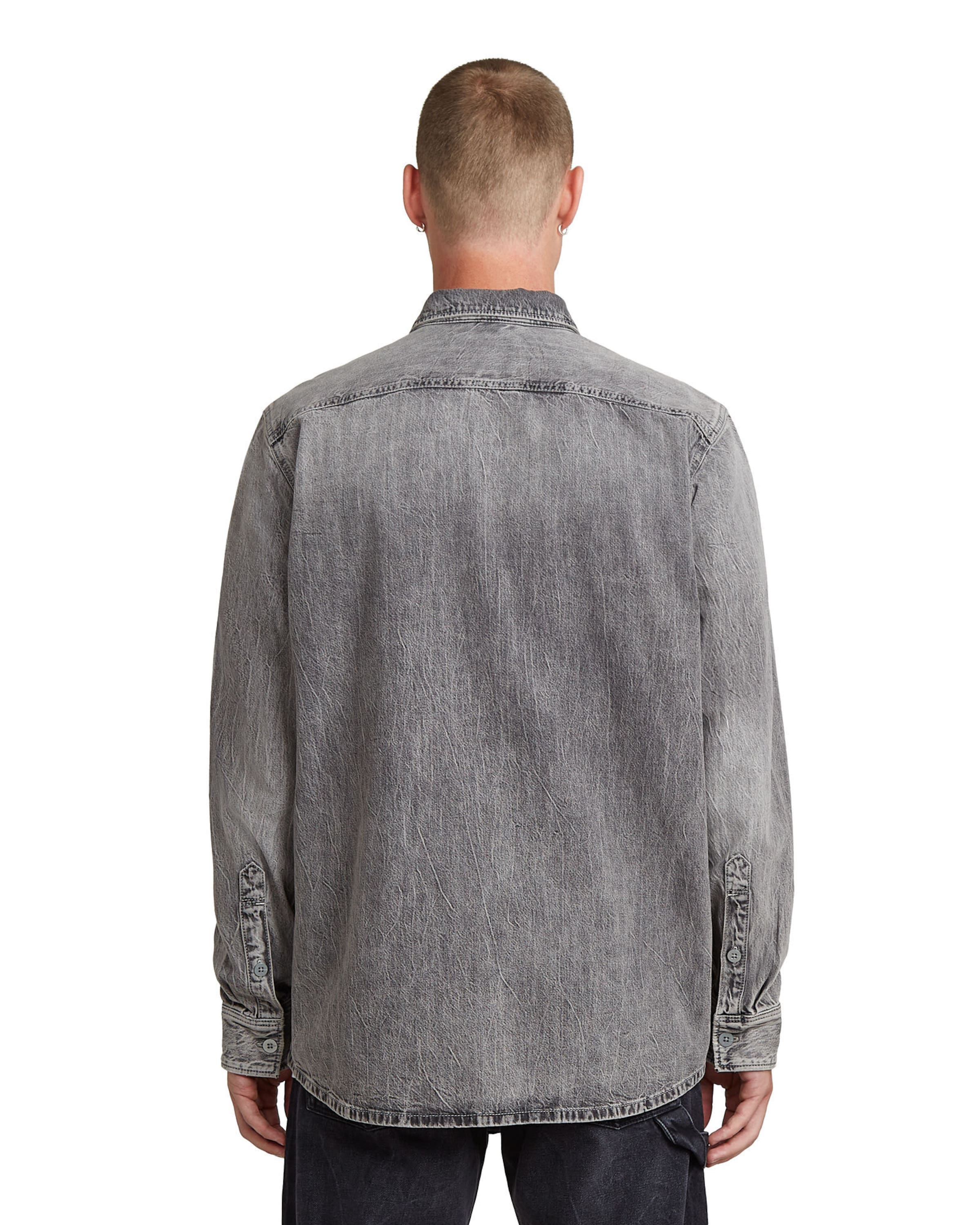 G-STAR Regular fit Overhemd in Grijs