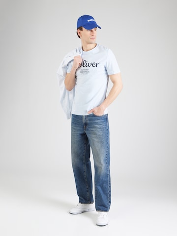 T-Shirt s.Oliver en bleu