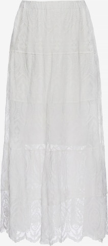 usha FESTIVAL Skirt in White: front