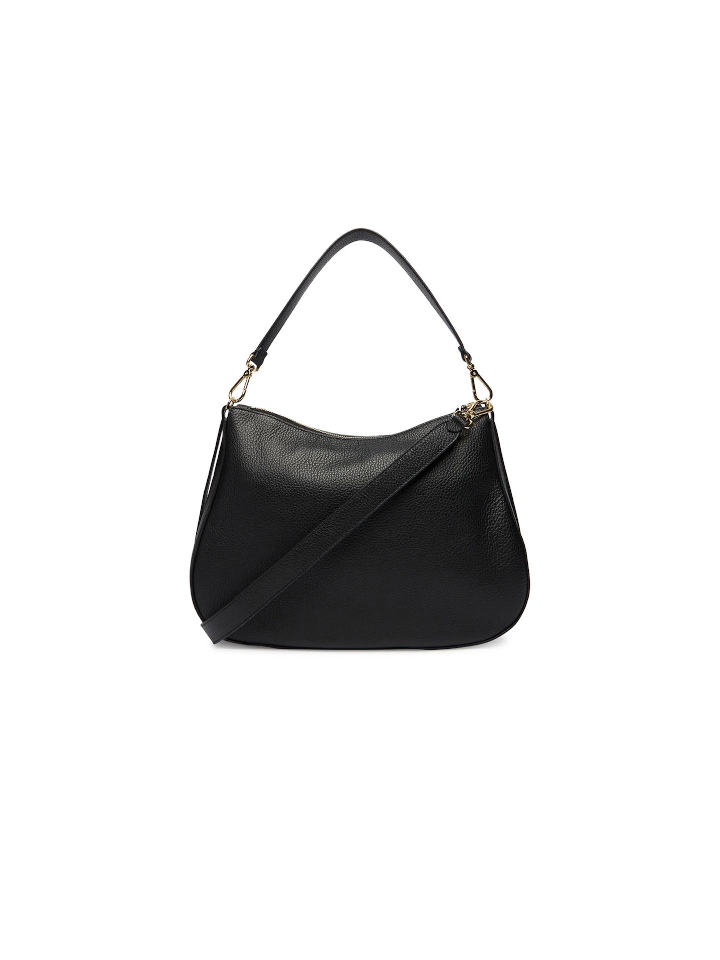 Coccinelle Handtasche 'Coccinelle Nory Handbag Grained Leather'‌ in Schwarz