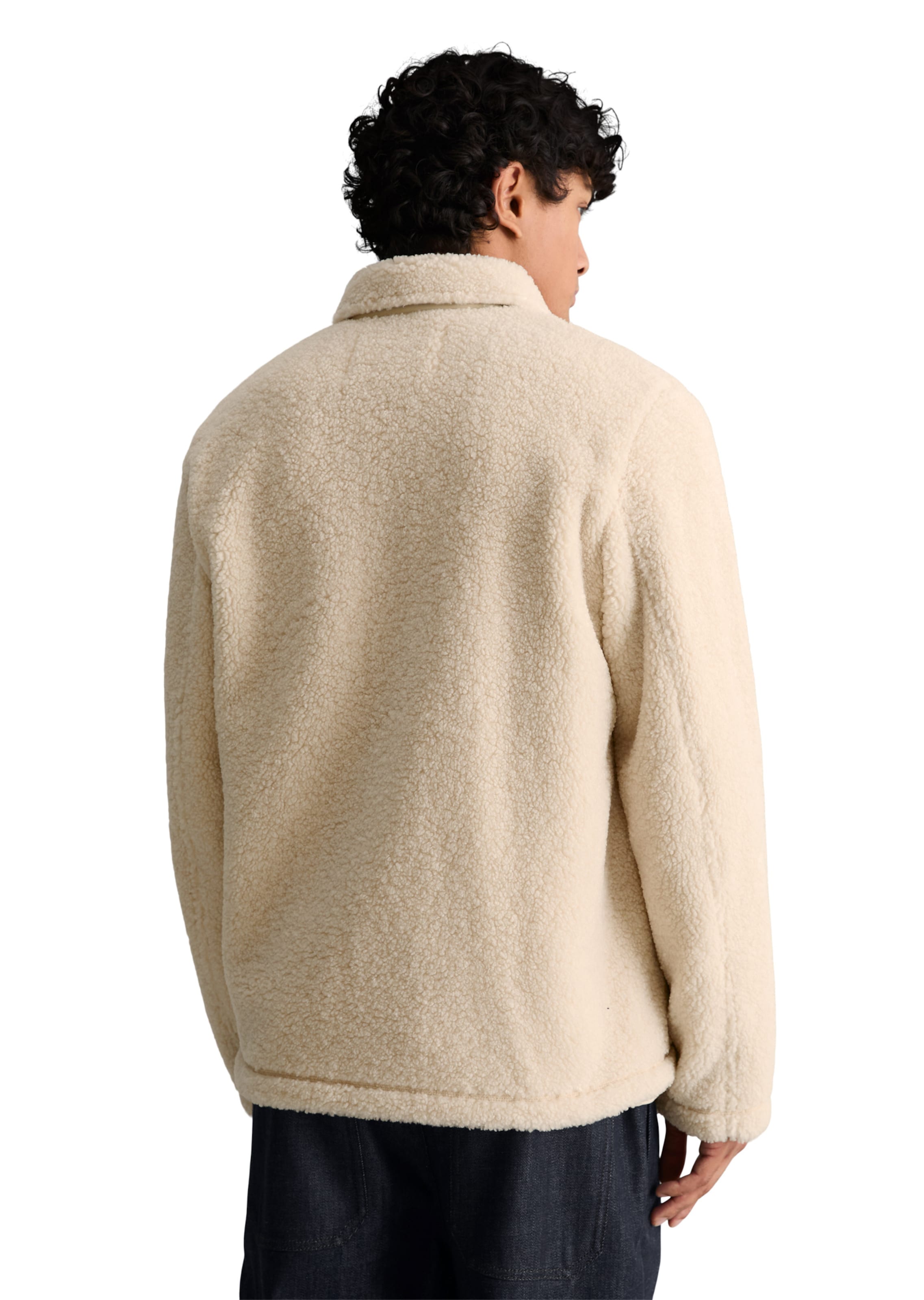 Veste mi-saison Marc O'Polo DENIM en beige : derrière
