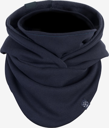 Manufaktur13 Schal 'Hooded Loop' in Blau: Vorderseite