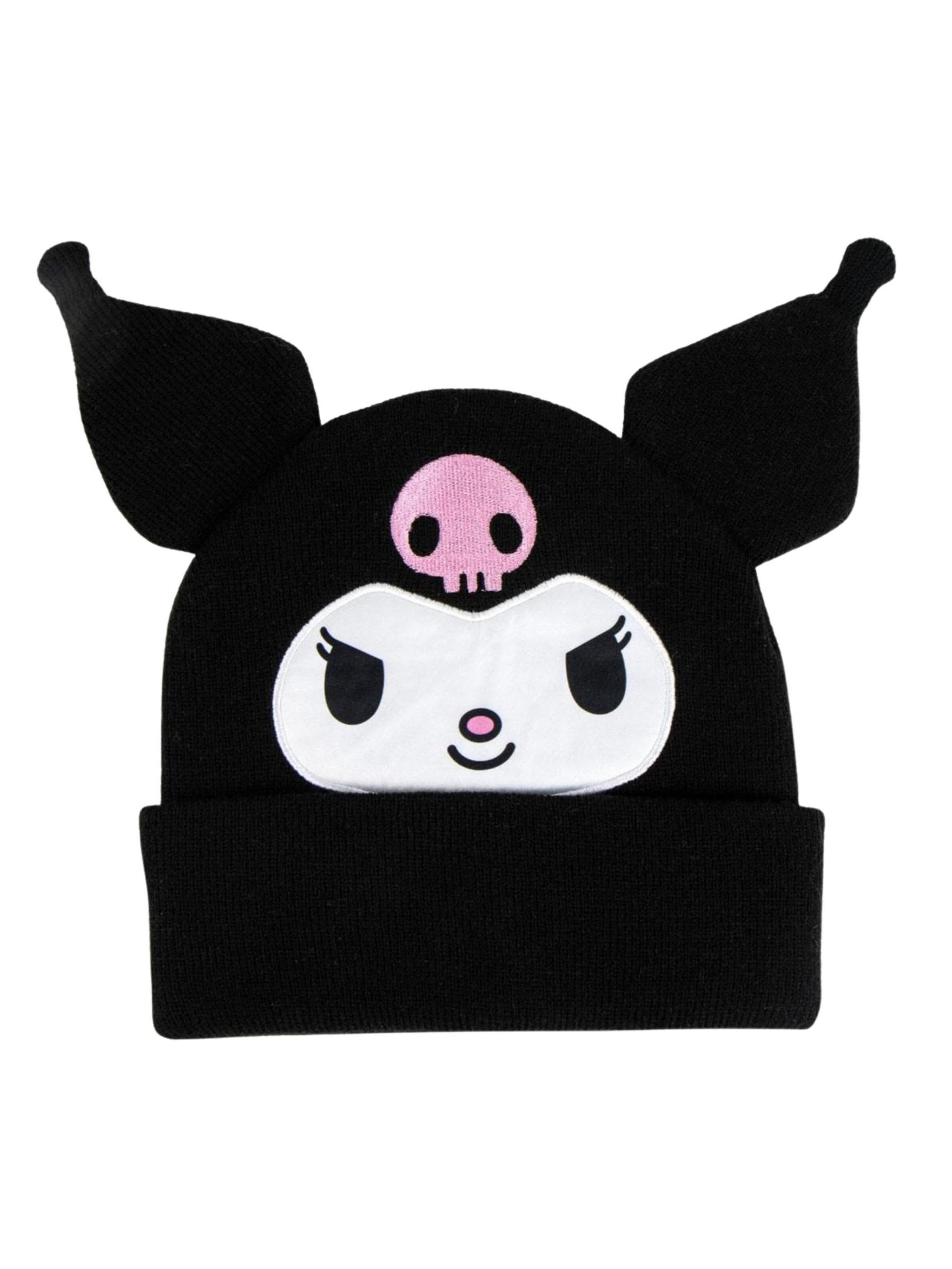 Cerdá Beanie 'Mütze mit Pünktchenmuster' in Black: front
