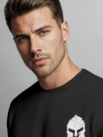 Neverless Sweatshirt 'Sparta 1' in Black