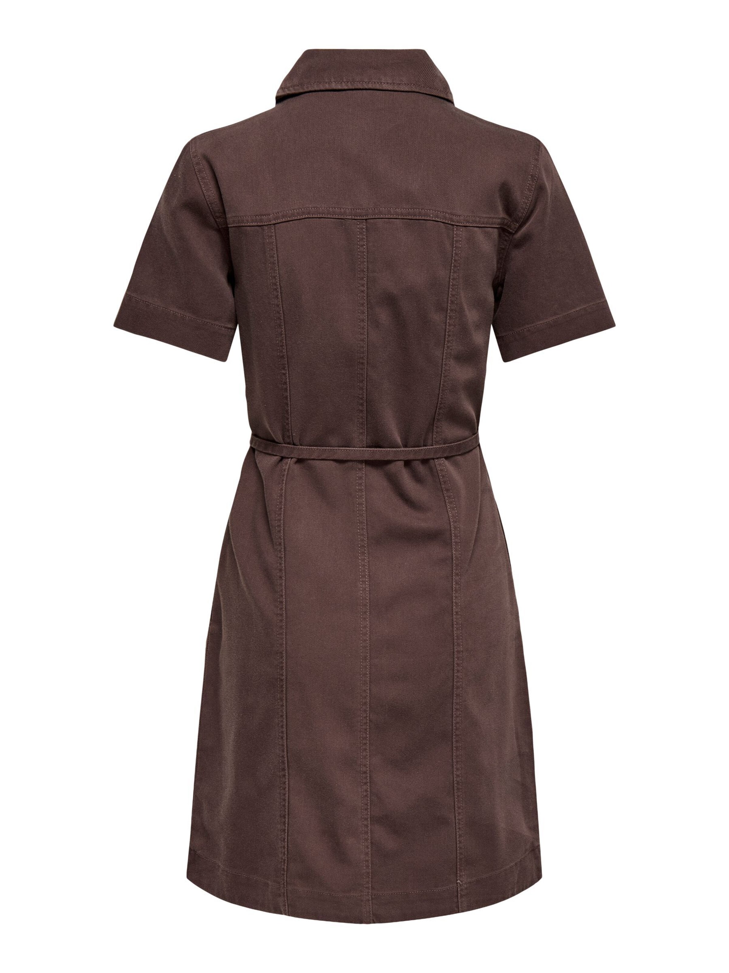 Abito camicia 'ONLFina' di ONLY in marrone