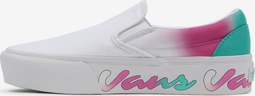 VANS Slip on boty – bílá