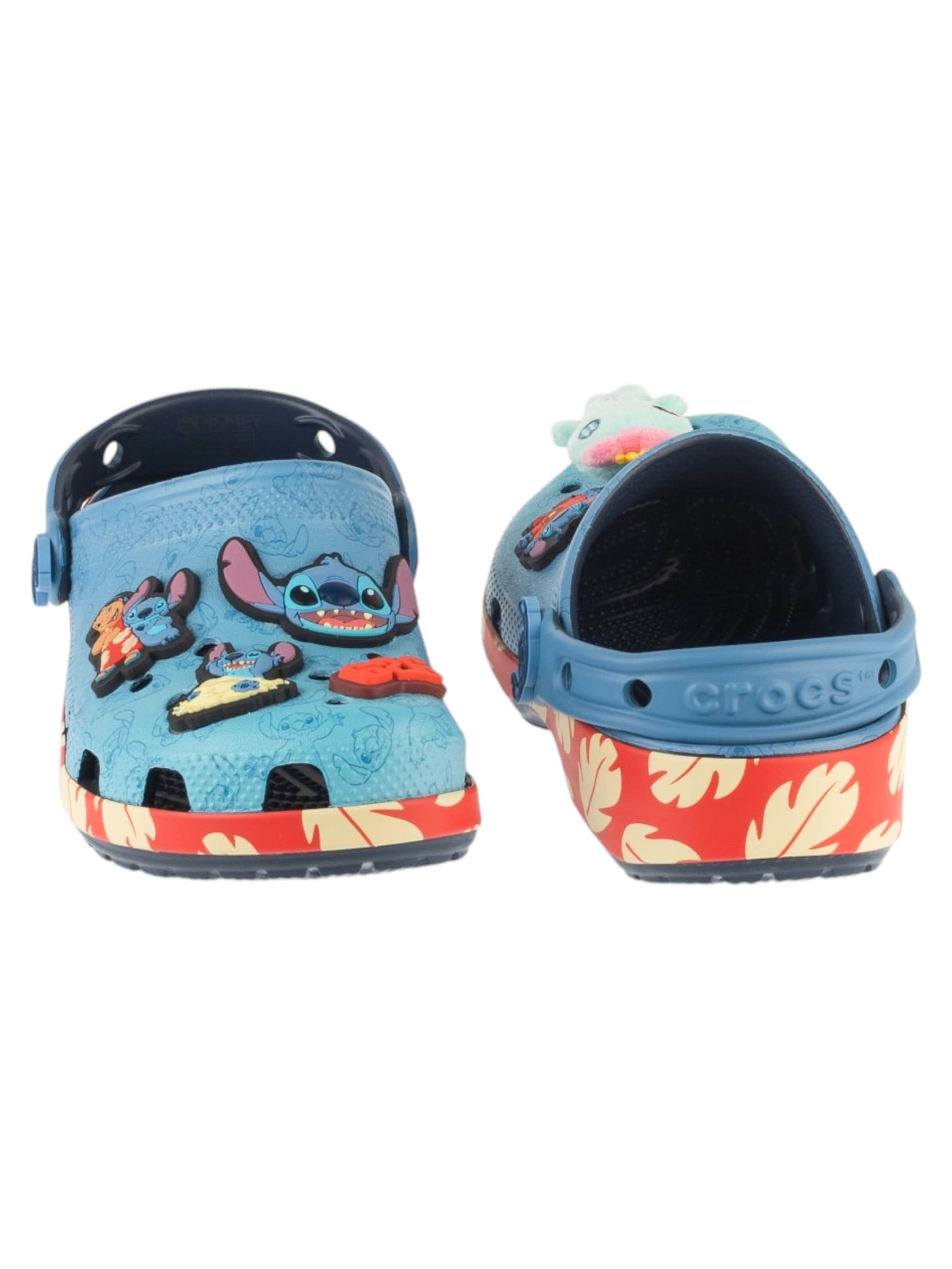 Crocs Sandalen 'Classic Stitch Clog K' in Blauw