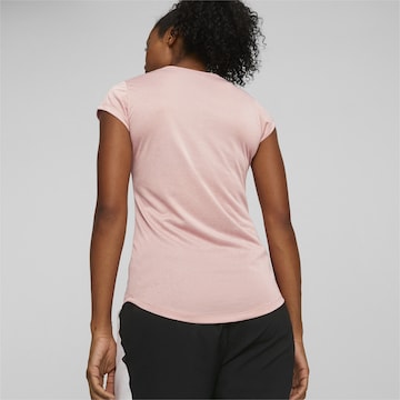 PUMA Λειτουργικό μπλουζάκι 'HEATHER' σε ροζ
