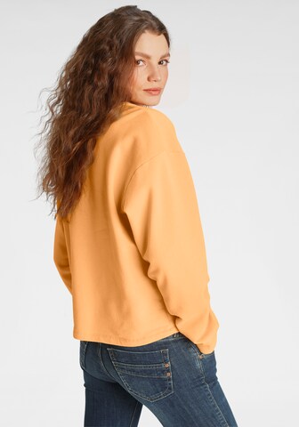 Herrlicher Sweatshirt in Orange