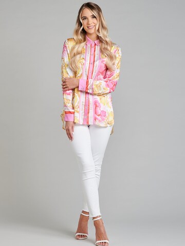 Schiffhauer Munich Blouse 'Nice' in Mixed colors