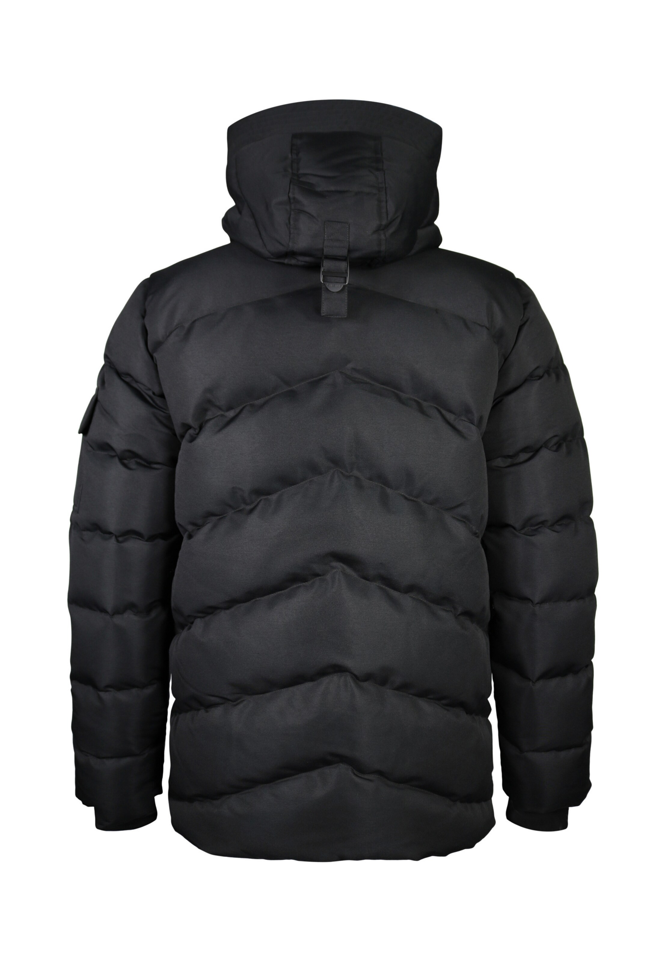 SikSilk Jacke in Schwarz