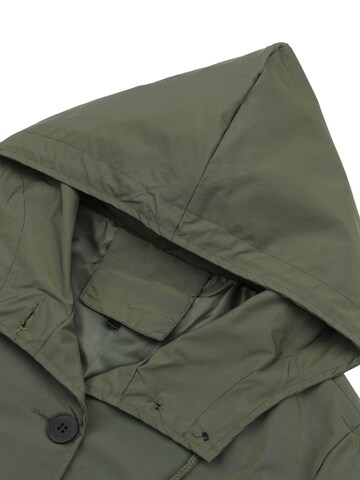 Youthup Between-Seasons Coat in Green