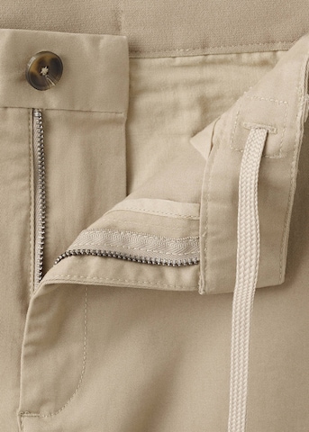 MANGO MAN Slim fit Chino Pants 'Prato' in Beige