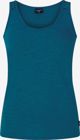 PROTEST Top 'PRTImpulses' in Blau: Vorderseite