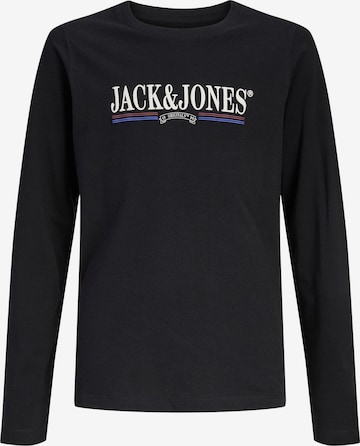 Jack & Jones Junior Tričko 'JORFREDERIKSBERG' – černá: přední strana