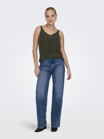 ONLY - Top de punto 'Lyzet' en verde