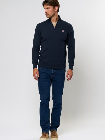 Pull-over 'Julius' VINSON en bleu