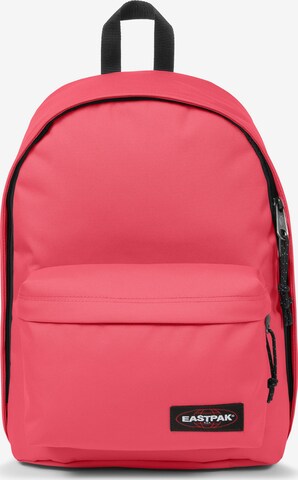 Zaino 'OUT OF OFFICE' di EASTPAK in rosa: frontale