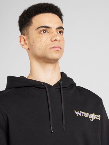 WRANGLER Collegepaita värissä musta