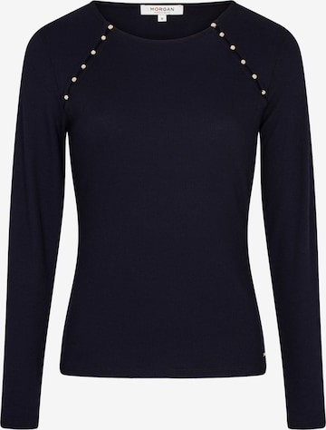 Morgan Shirt in Blauw: voorkant