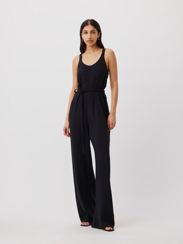 Tuta jumpsuit 'Marit' di LeGer by Lena Gercke in nero: frontale