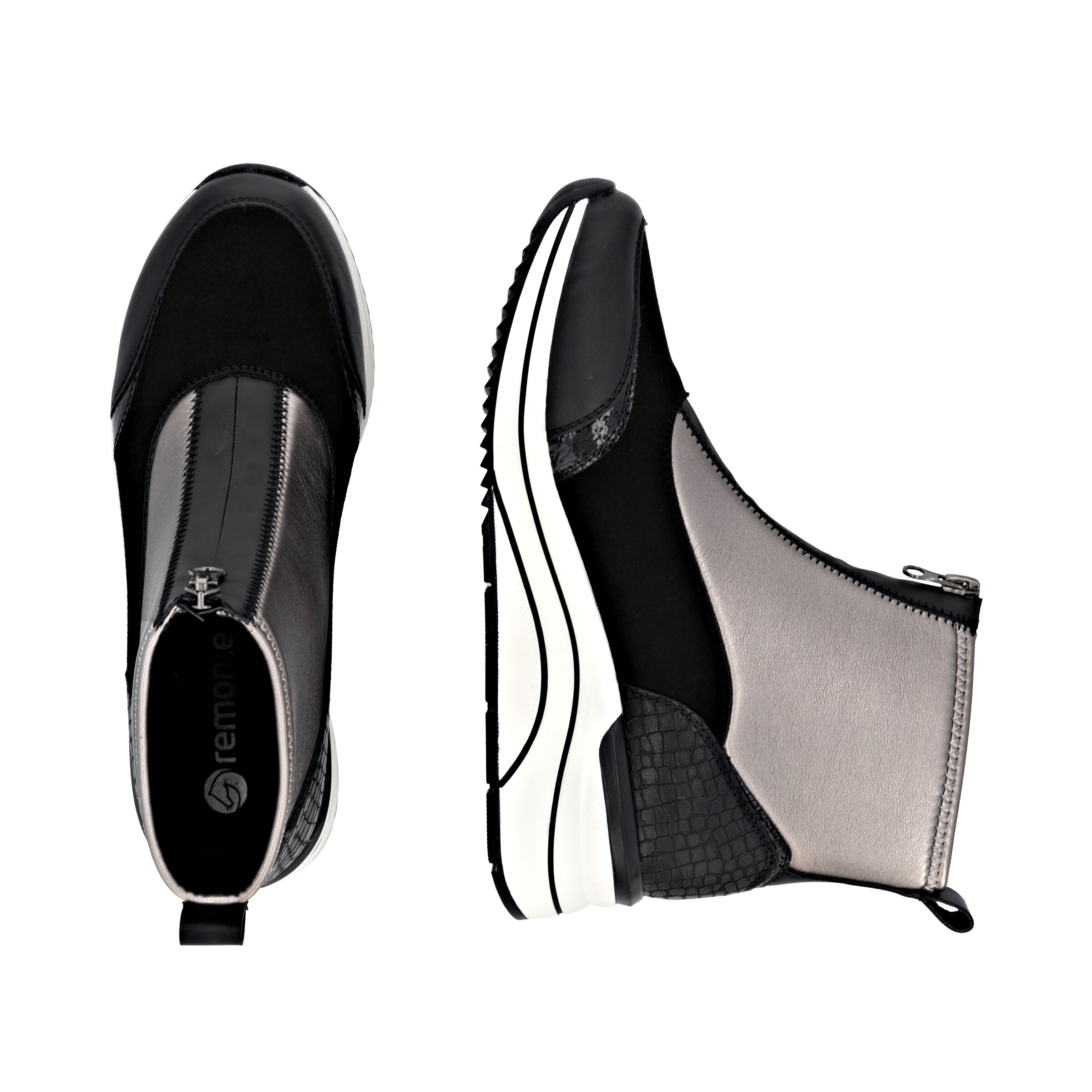 REMONTE Stiefelette in Schwarz