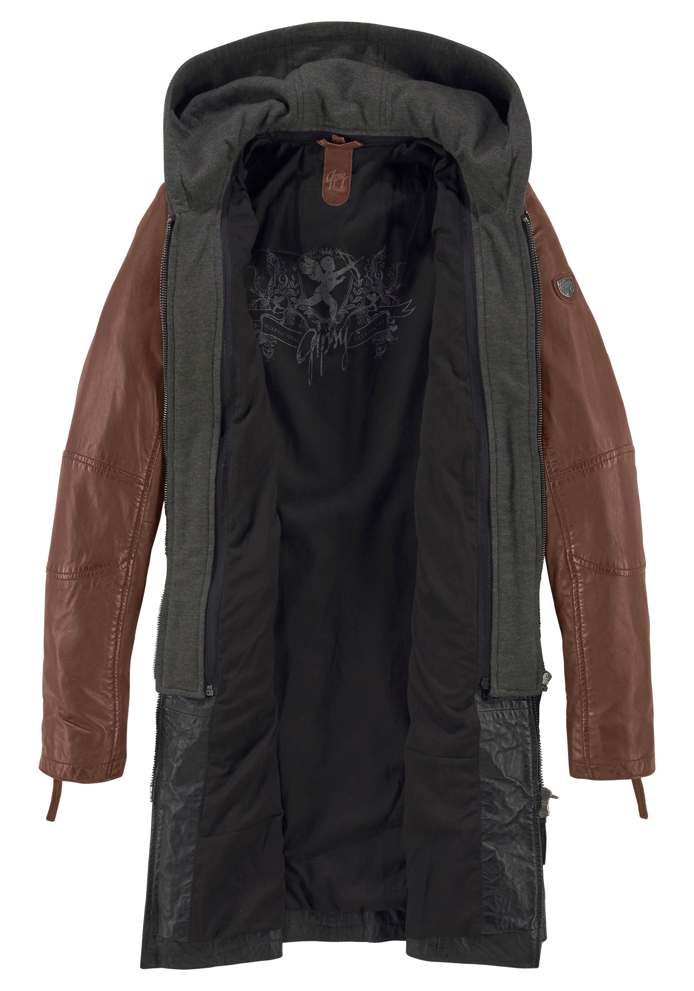 Gipsy by Mauritius Between-Seasons Coat in Brown