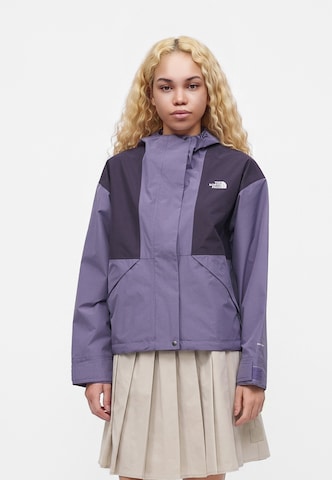 THE NORTH FACE Přechodná bunda 'REIGN ON 2.0' – fialová: přední strana