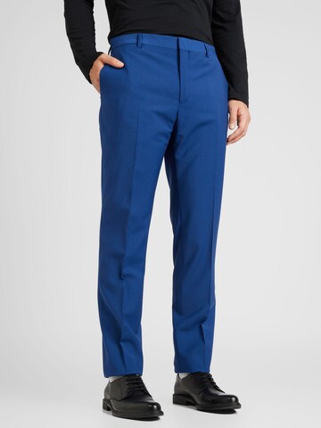 Slimfit Pantaloni con piega frontale di Calvin Klein in blu: frontale