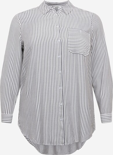 MY TRUE ME Bluse in grau / weiß, Produktansicht