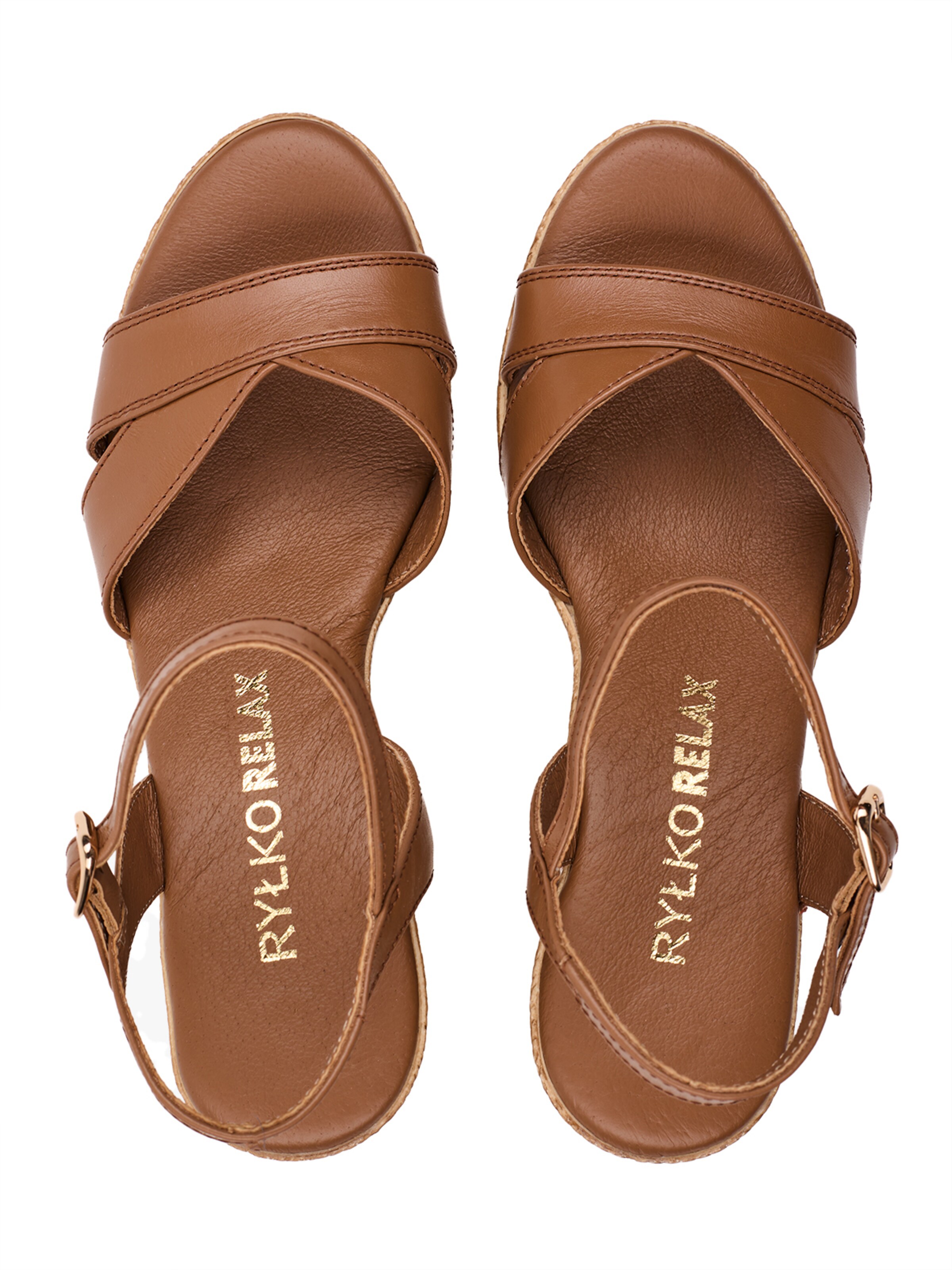 RYLKO Sandaalit värissä ruskea