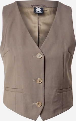 žalia Karo Kauer Kostiuminė liemenė: priekis