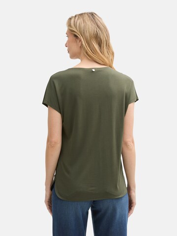 TOM TAILOR Shirt in Groen