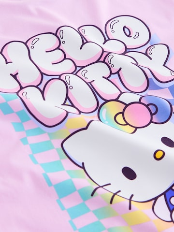 T-Shirt 'Hello Kitty' Next en rose