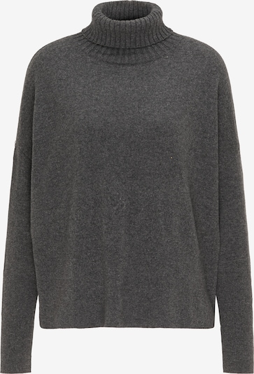 DreiMaster PREMIUM Pullover in dunkelgrau, Produktansicht