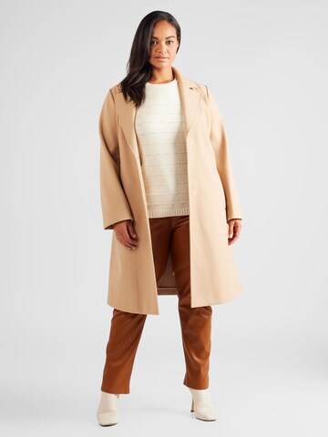 Persona by Marina Rinaldi Between-Seasons Coat 'OBOE' in Beige