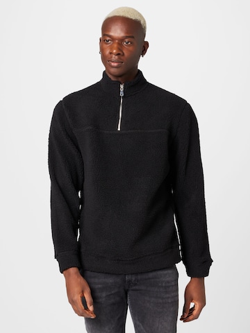 Only & Sons - Sweatshirt 'Remy' em preto: frente