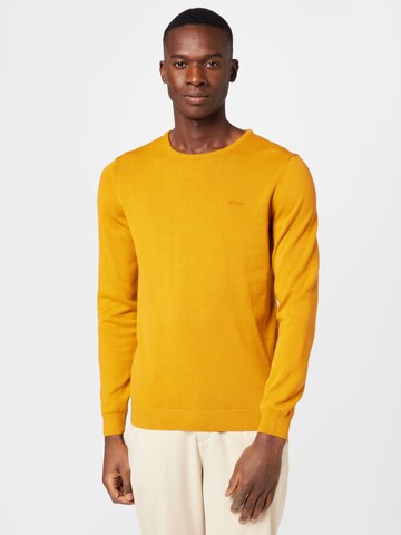 s.Oliver Sweater in Orange: front