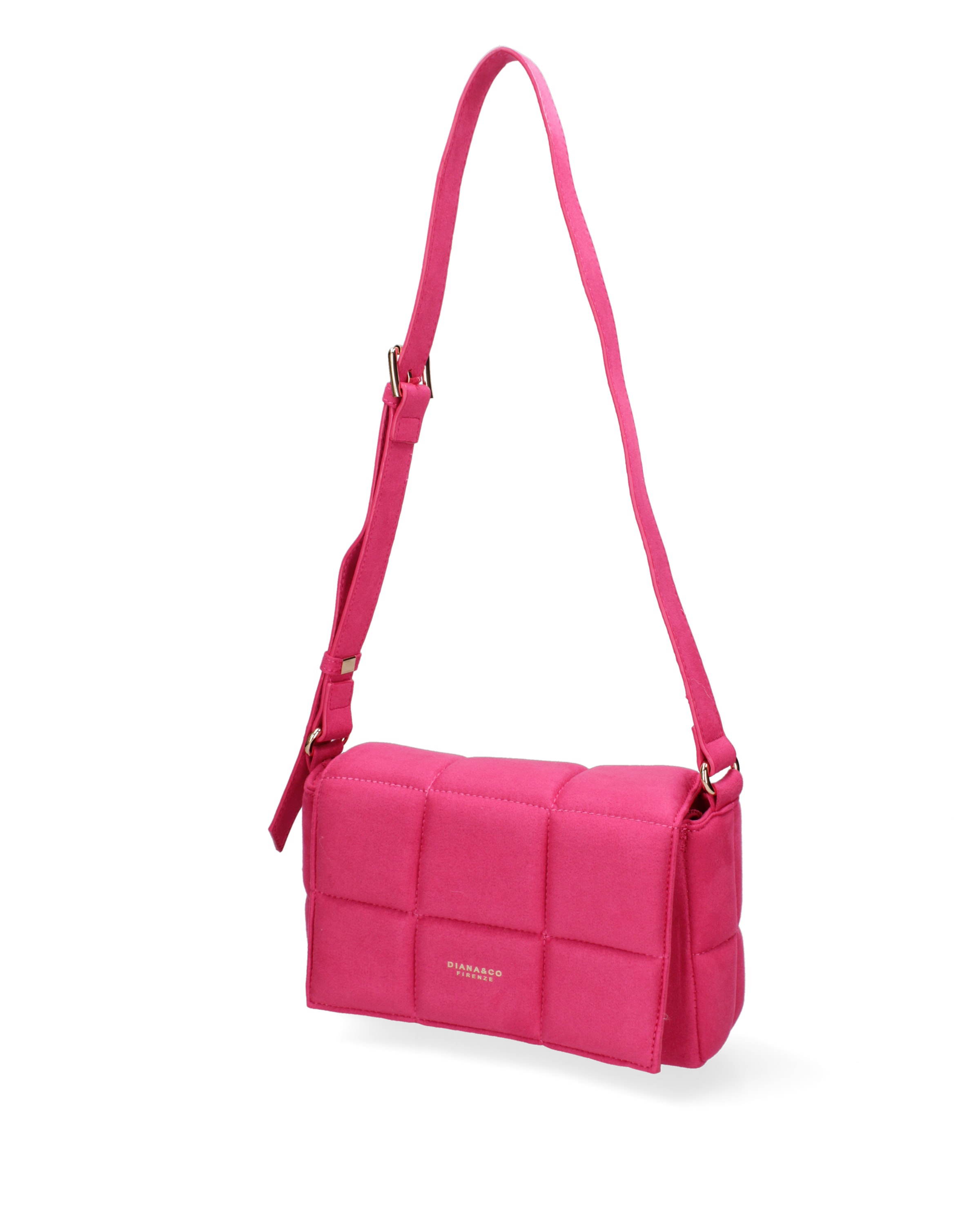 Diana&Co. Schoudertas in Roze: voorkant