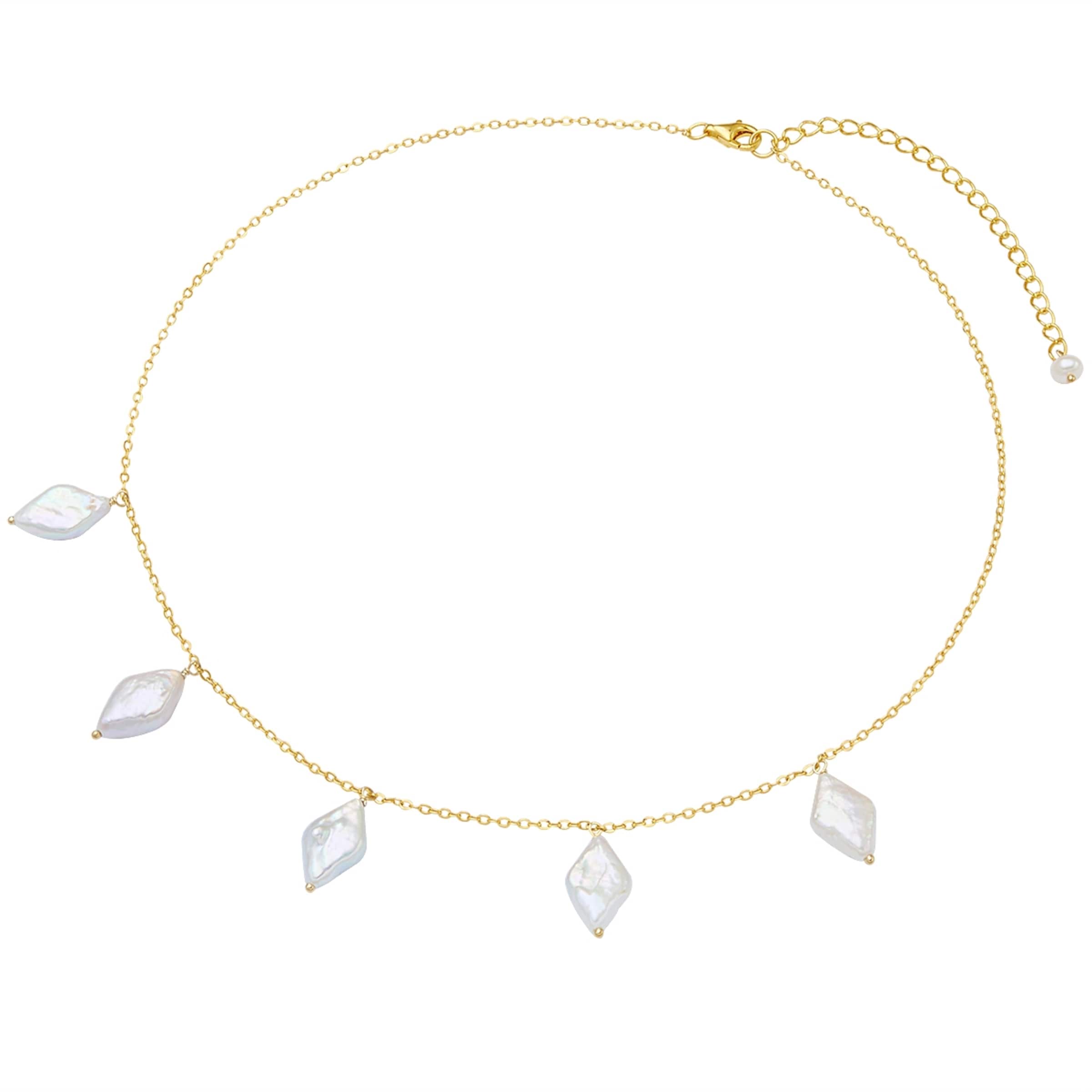 Chaîne Valero Pearls en or : devant